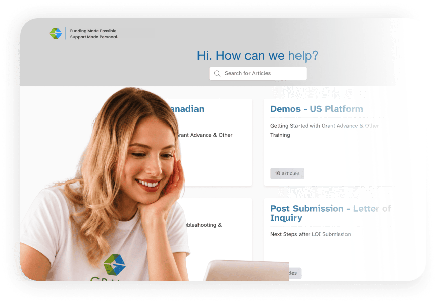 Funder profiles dashboard